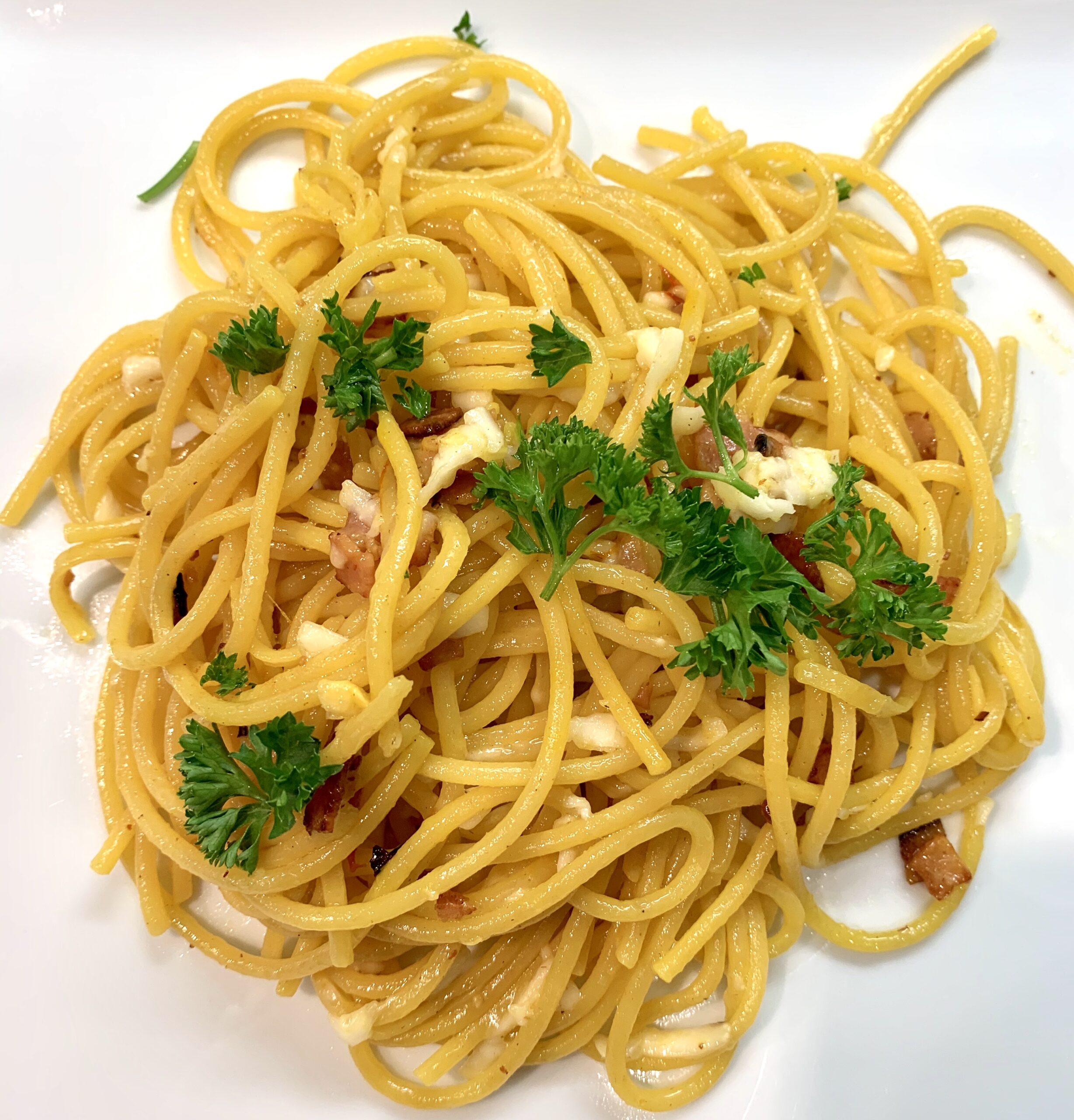 Carbonara viral spaghetti resepi Resepi Creamy