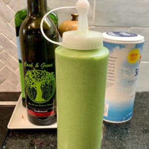 cilantro sauce bottled