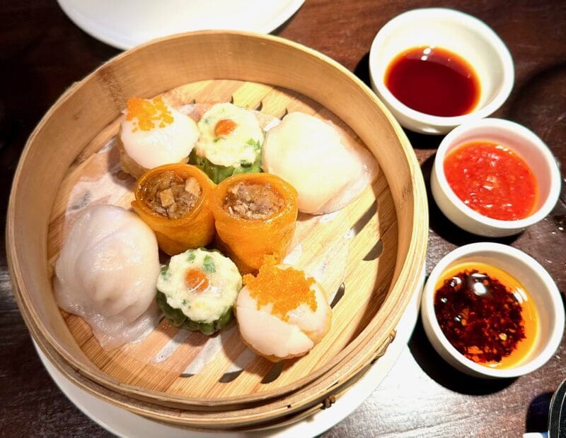 dim sum platter