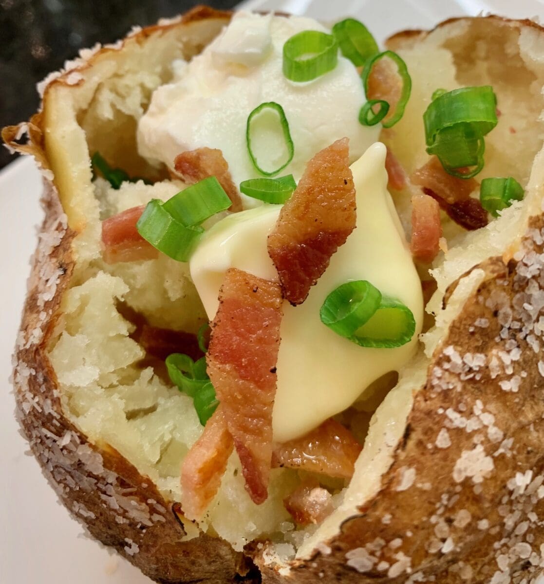 Steakhouse baked potato 2