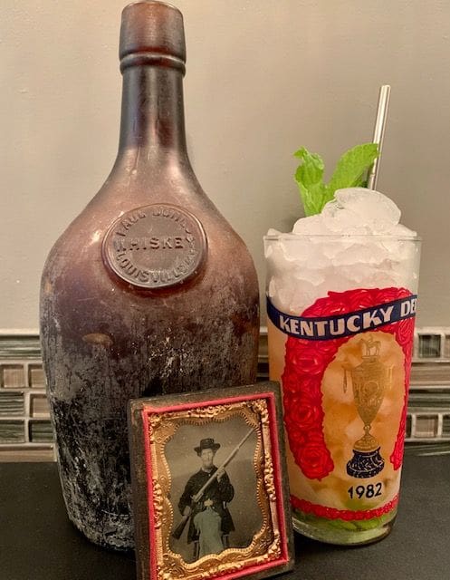 Mint Julep red w tintype