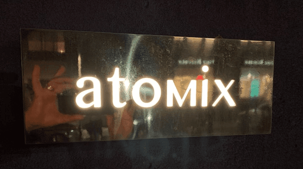 Atomix sign