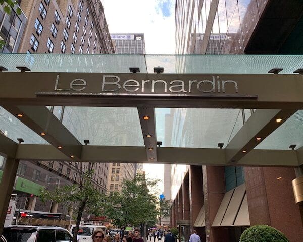 Le Bernardin sign