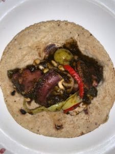 Pulpos Antigua taco