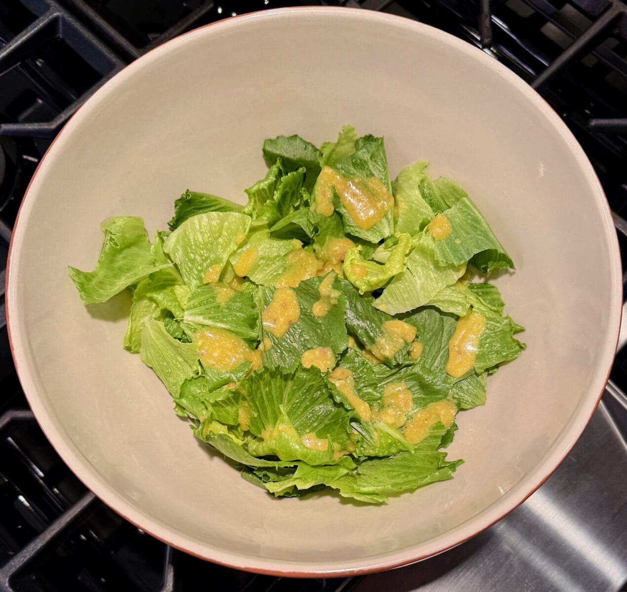 torn romaine