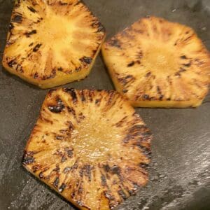 Blackened pineapple