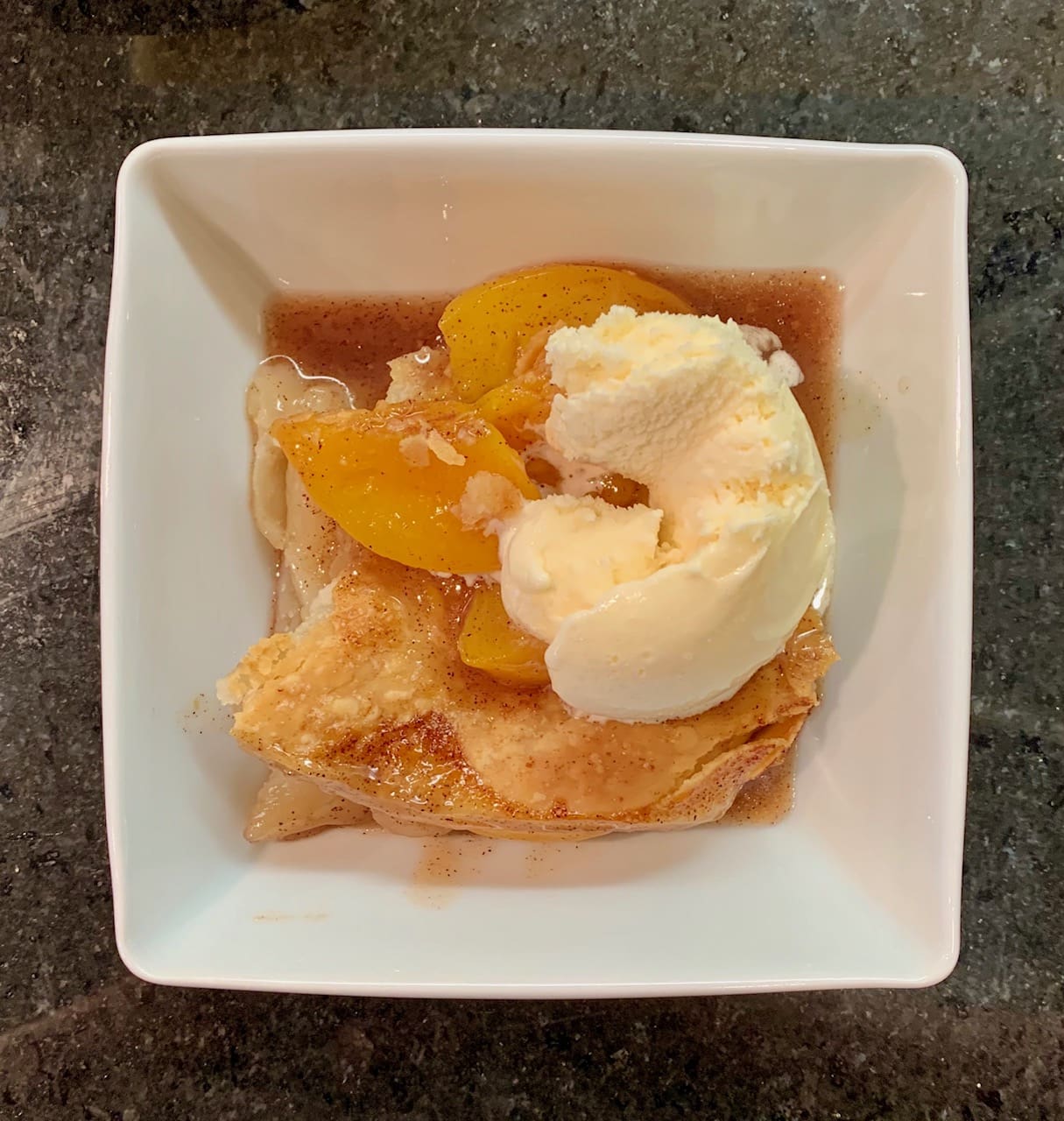 Double Crust Peach Cobbler Cook Savor Celebrate