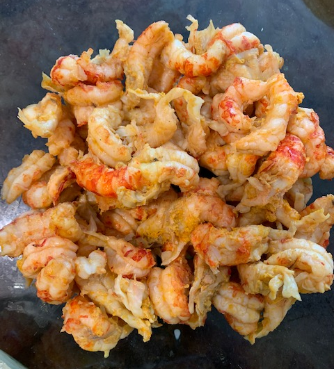 Crawfish Salad Tails