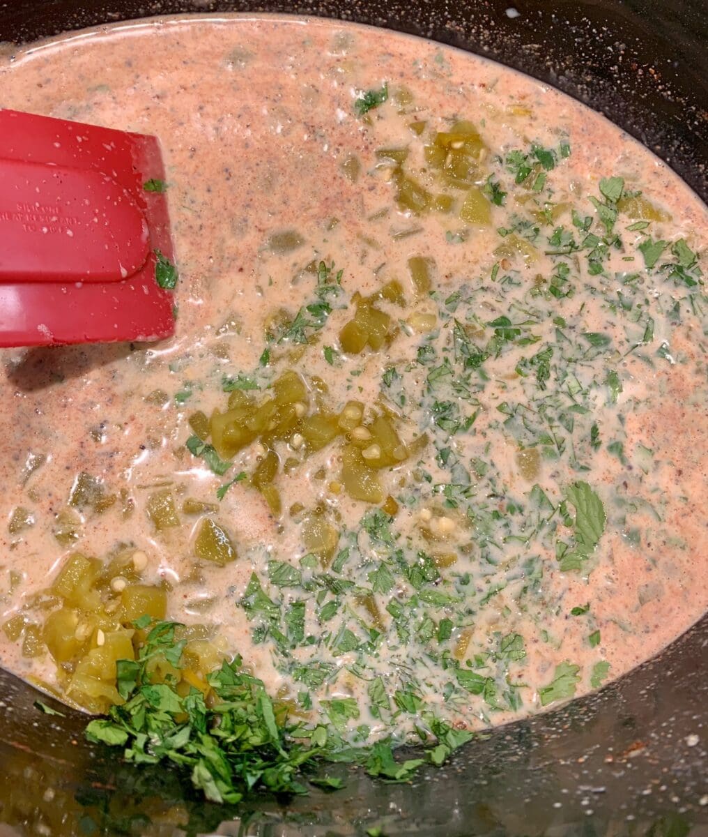 dip with chilis