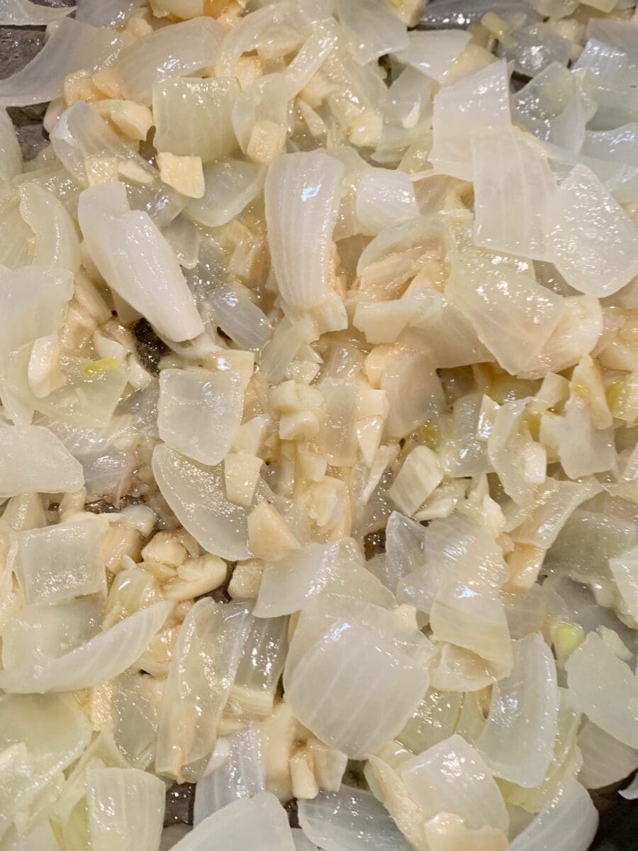 onions and garlic