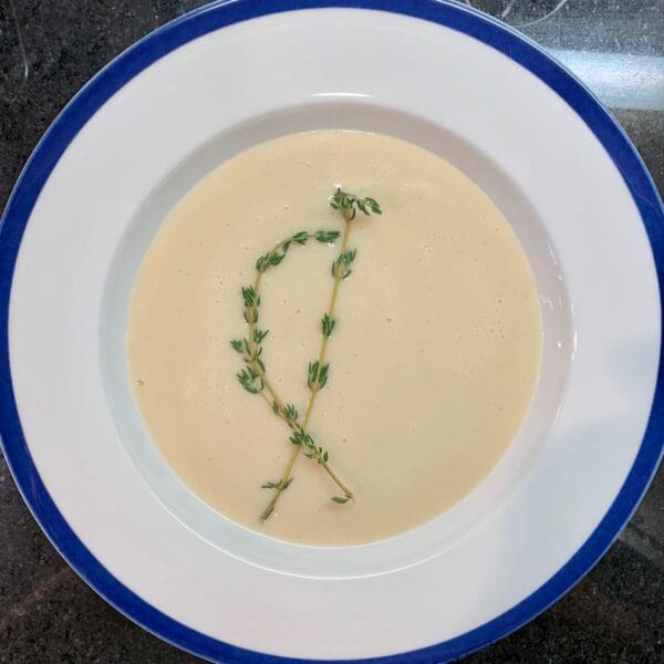 Cream of Garlic Soup main