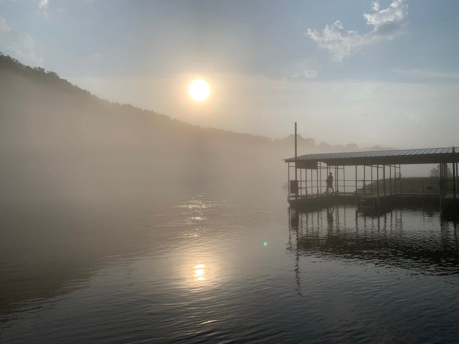 Sunrise on White River