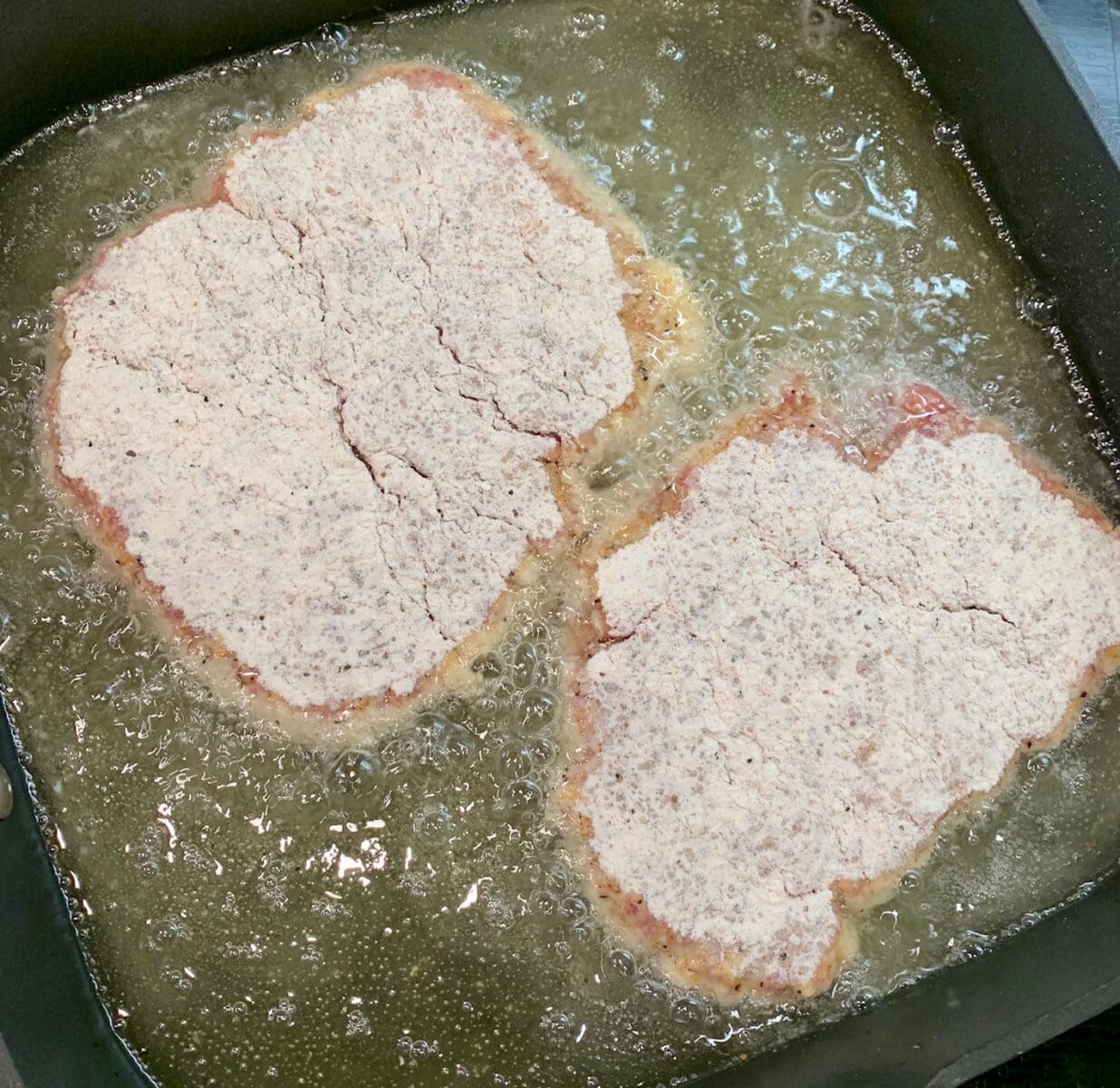 frying steak