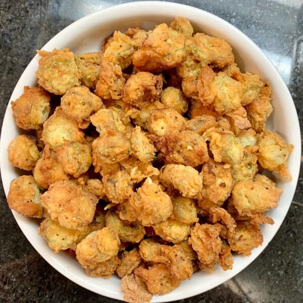 Fried Okra main