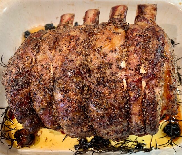 roasted prime rib