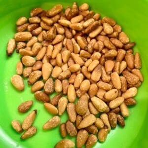 toasted pine nuts