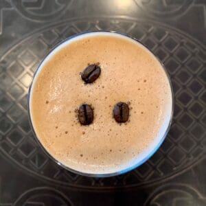 Italian chocolate martini top