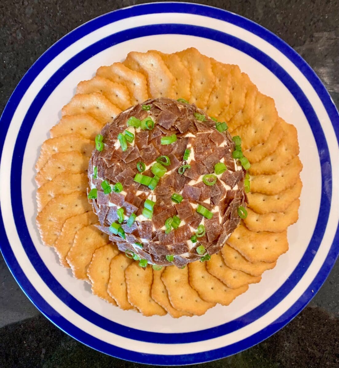 Cheese Ball with chipped beef