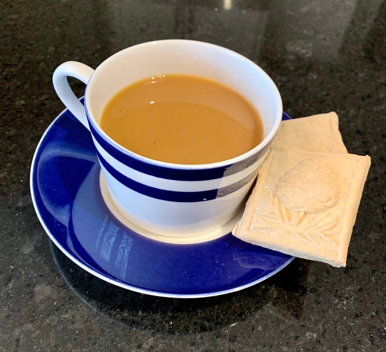 springerle cookies and coffee