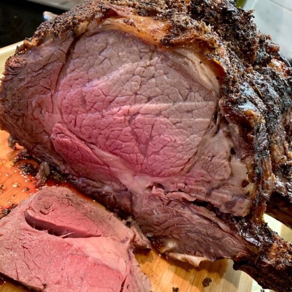 medium rare Prime Rib Roast