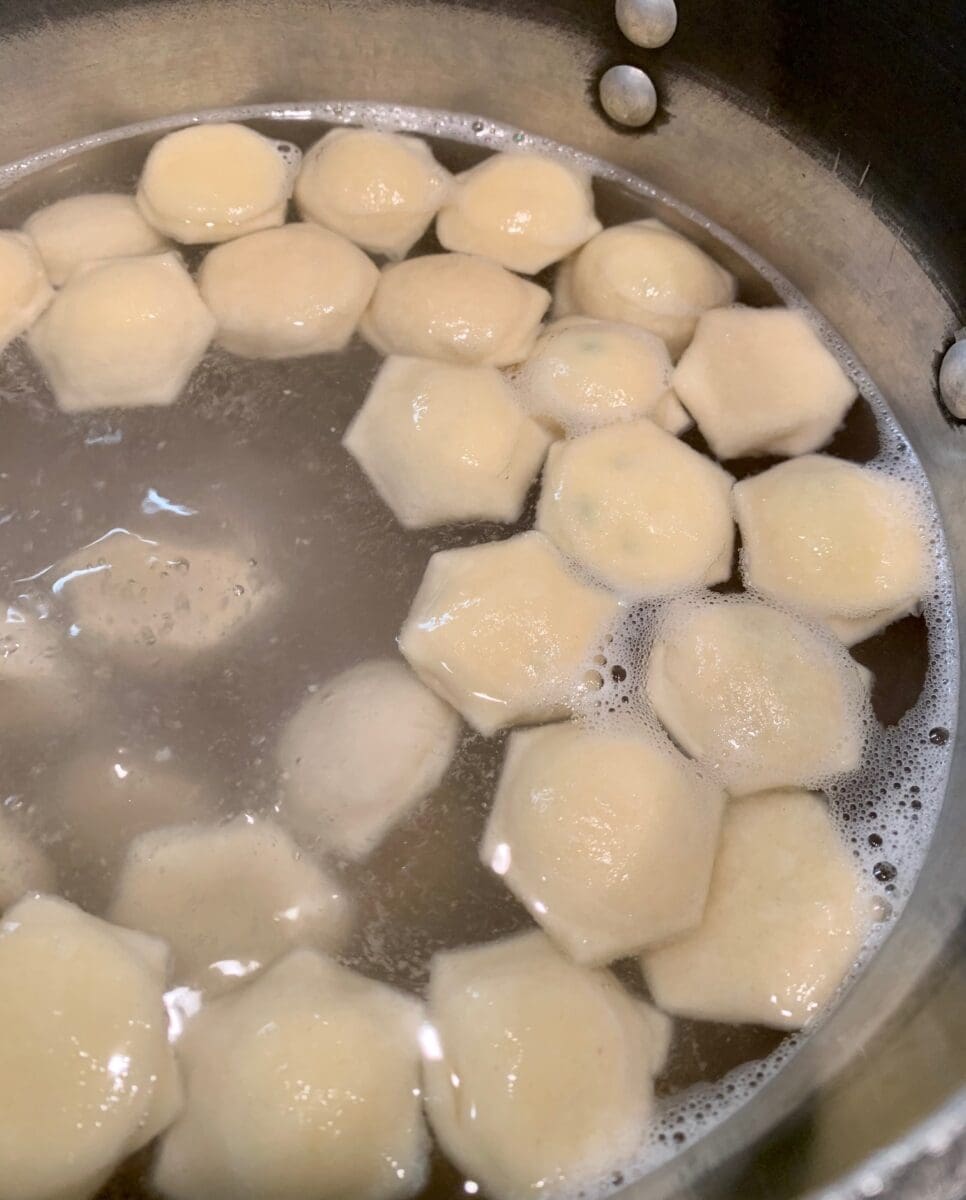 dumplings ready