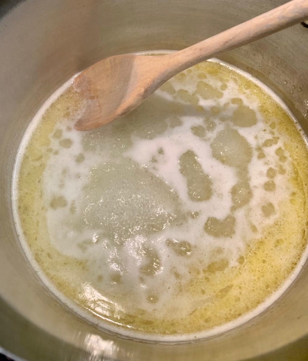 butter water salt