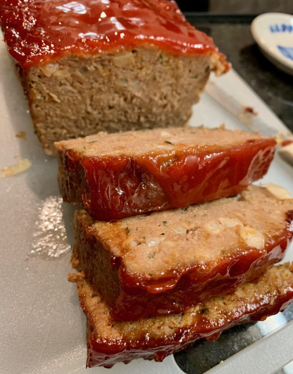 sliced meatloaf - THE recipe
