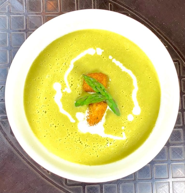 asparagus soup 4