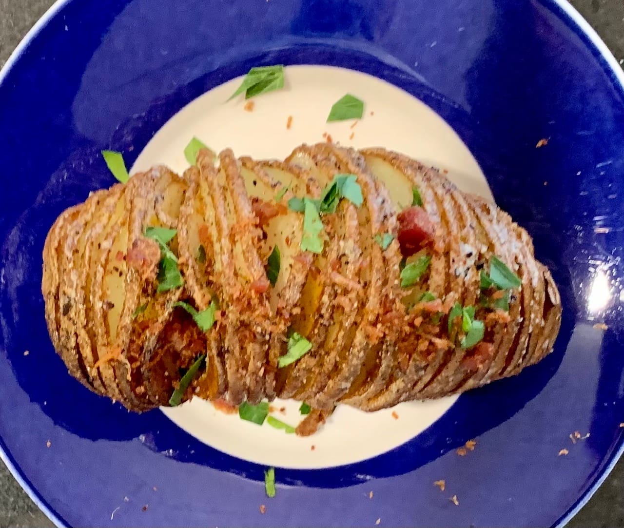 Hasselback potatoes