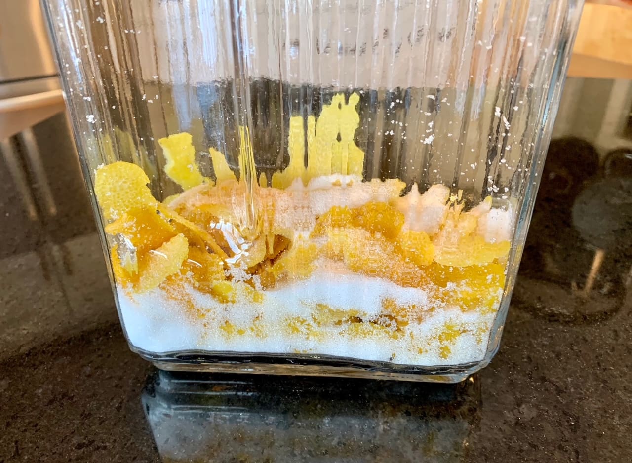super lemon and super lime peel mix