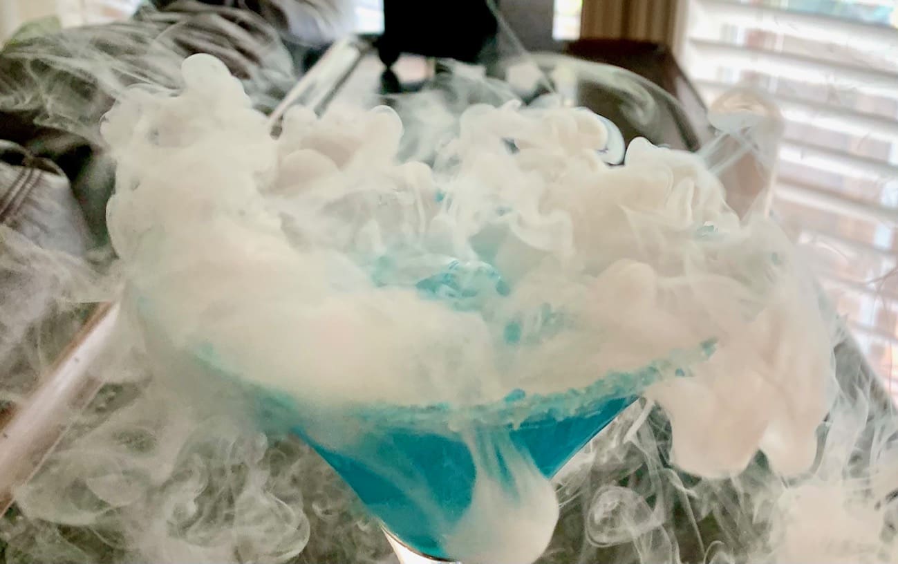 blue sky martini