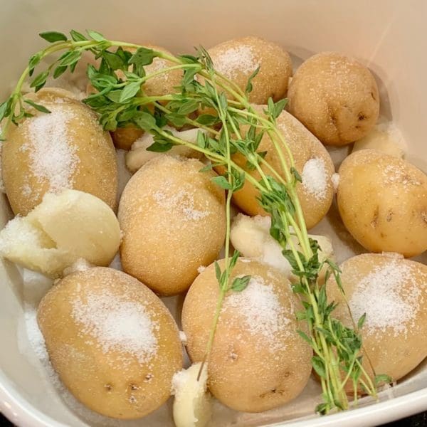 confit potatoes