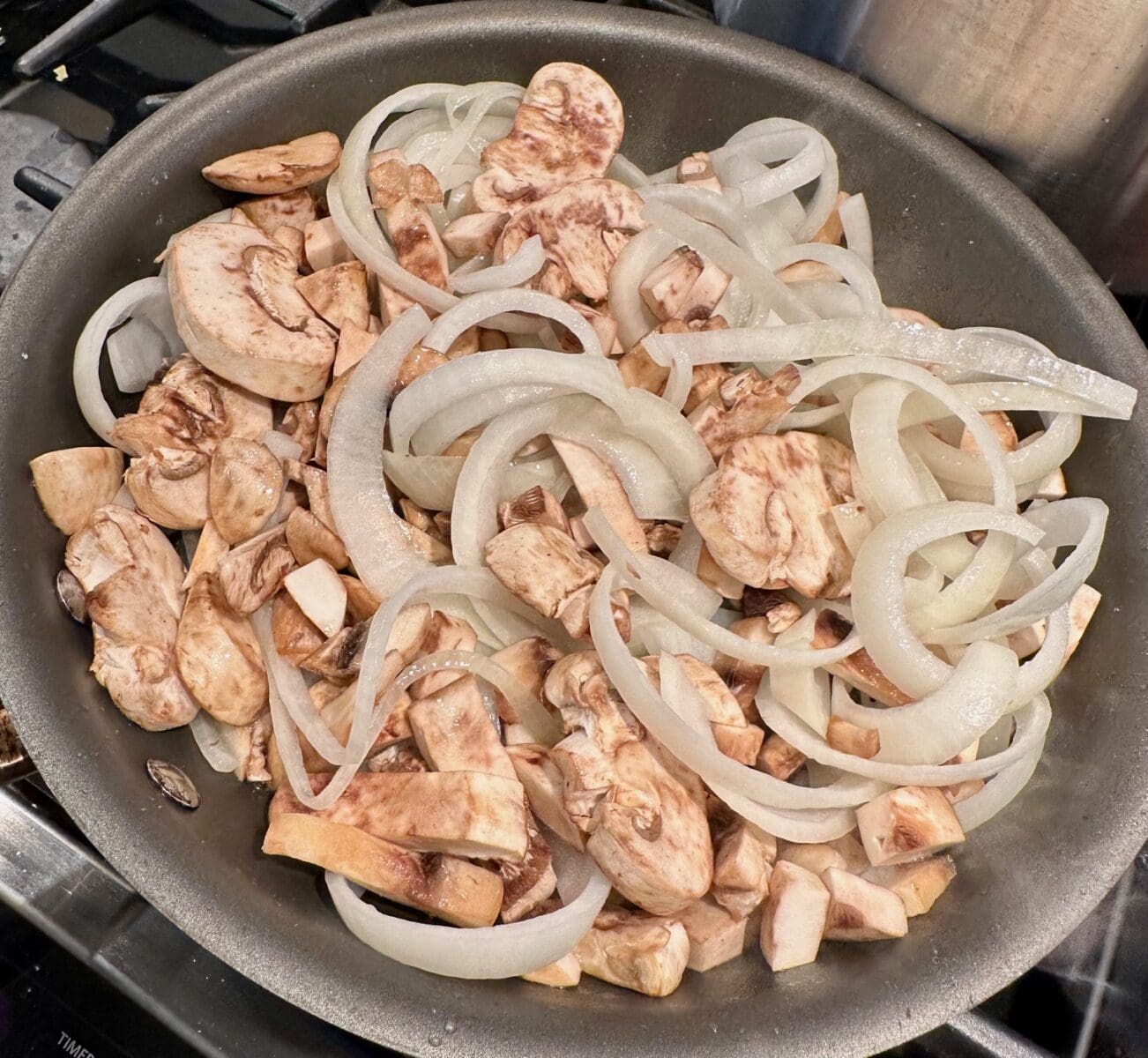 onions and mushrooms 