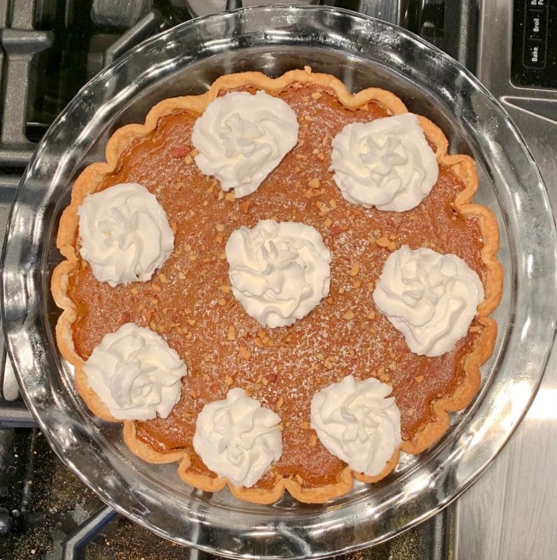 Thanksgiving Pumpkin Pie