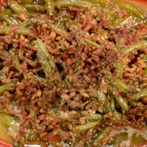 buttered brown sugar green beans main