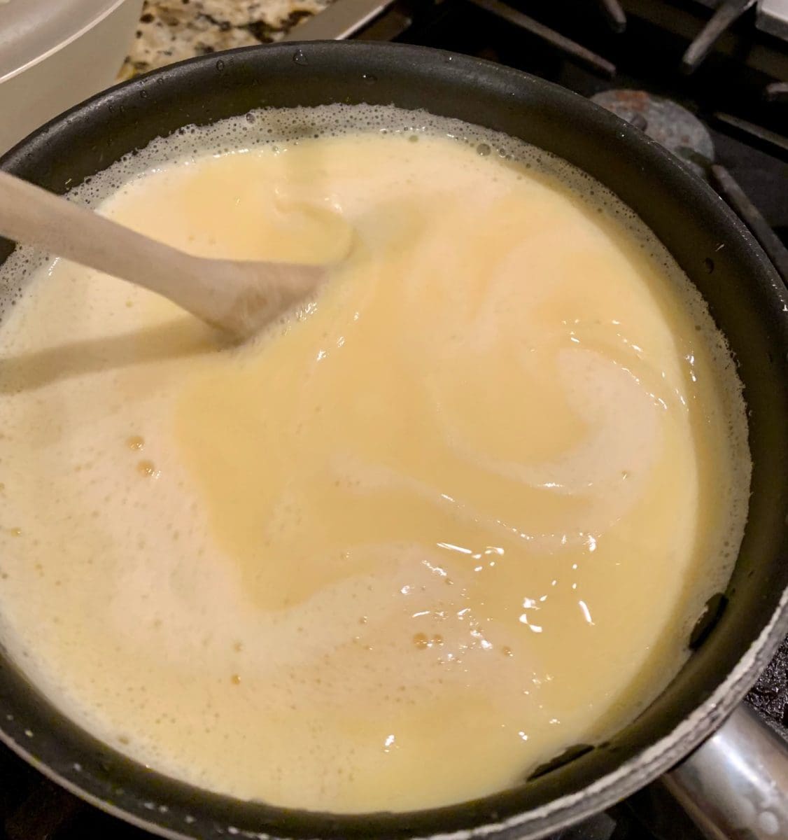 cooking custard