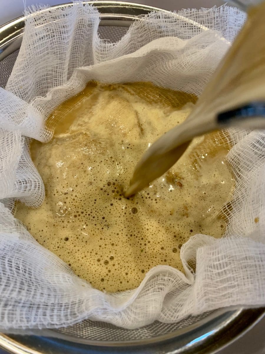 toasted pistachio orgeat
