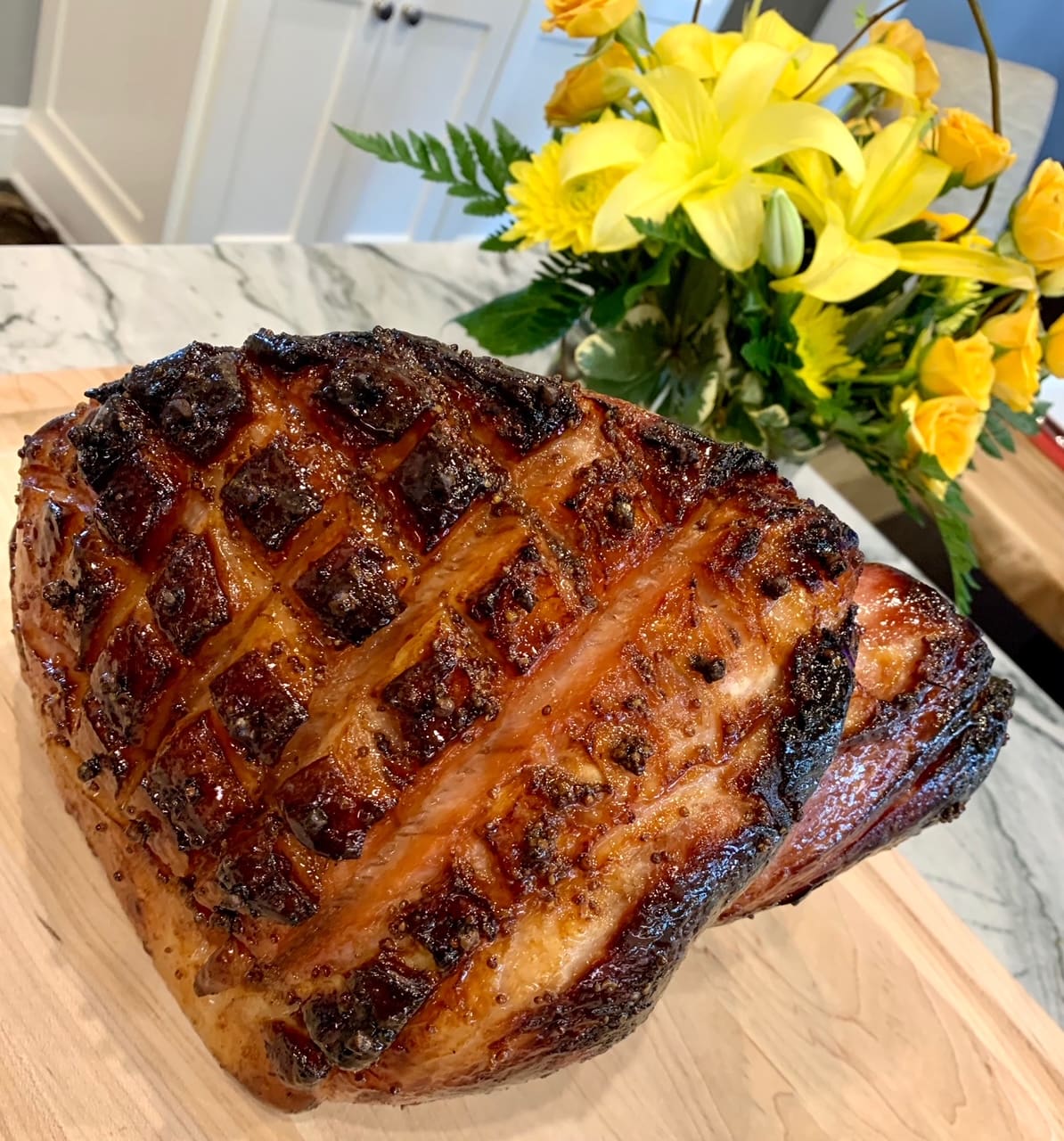 easter baked ham