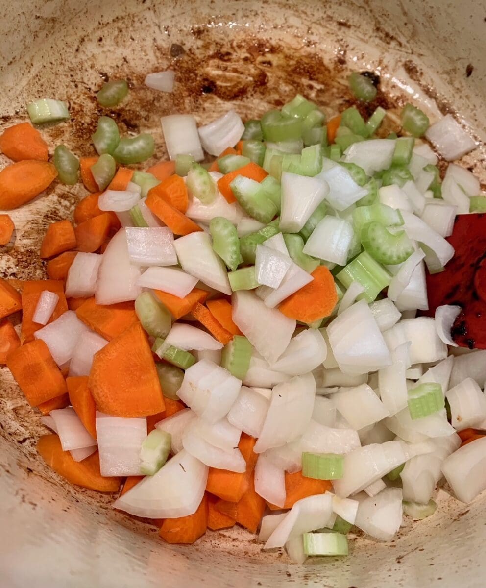 saute vegetables