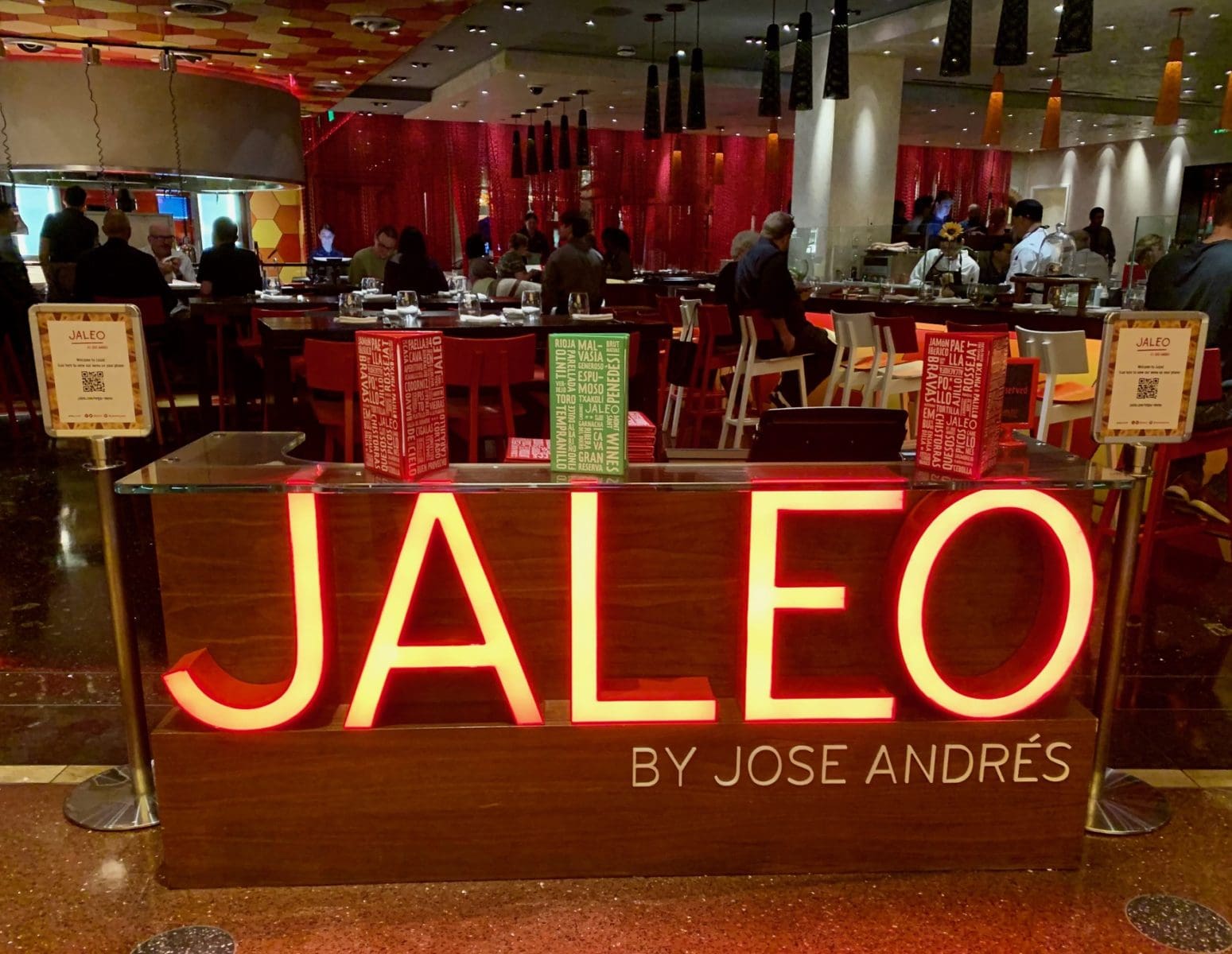 jaleo - las vegas sign