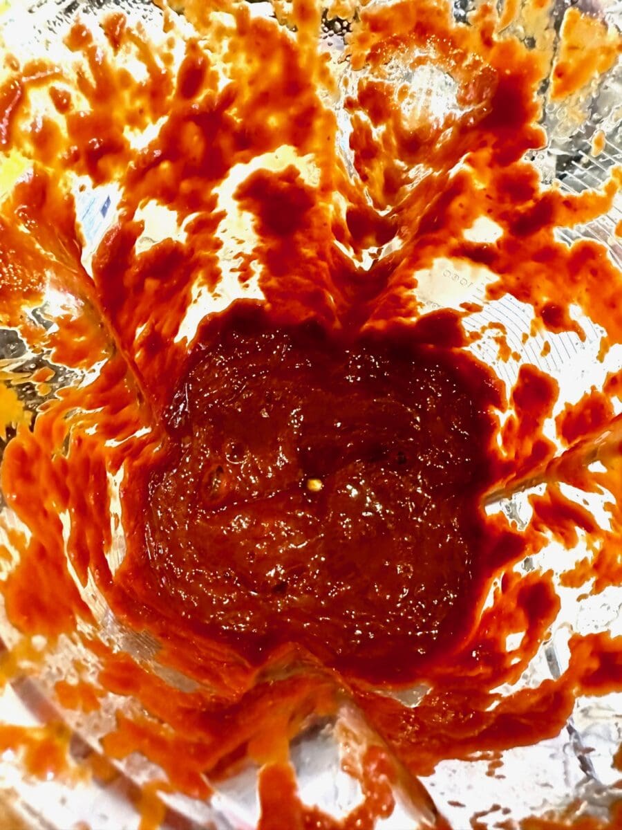 puree chilies