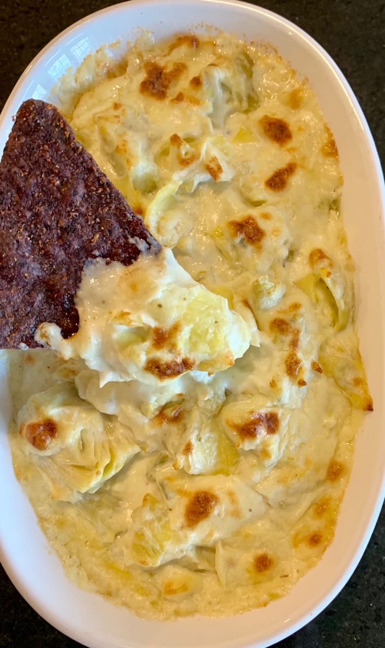 artichoke dip with green chilies