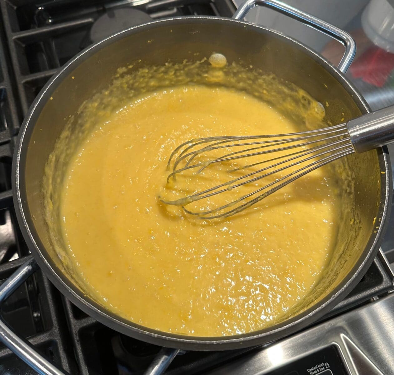thickening corn soubise