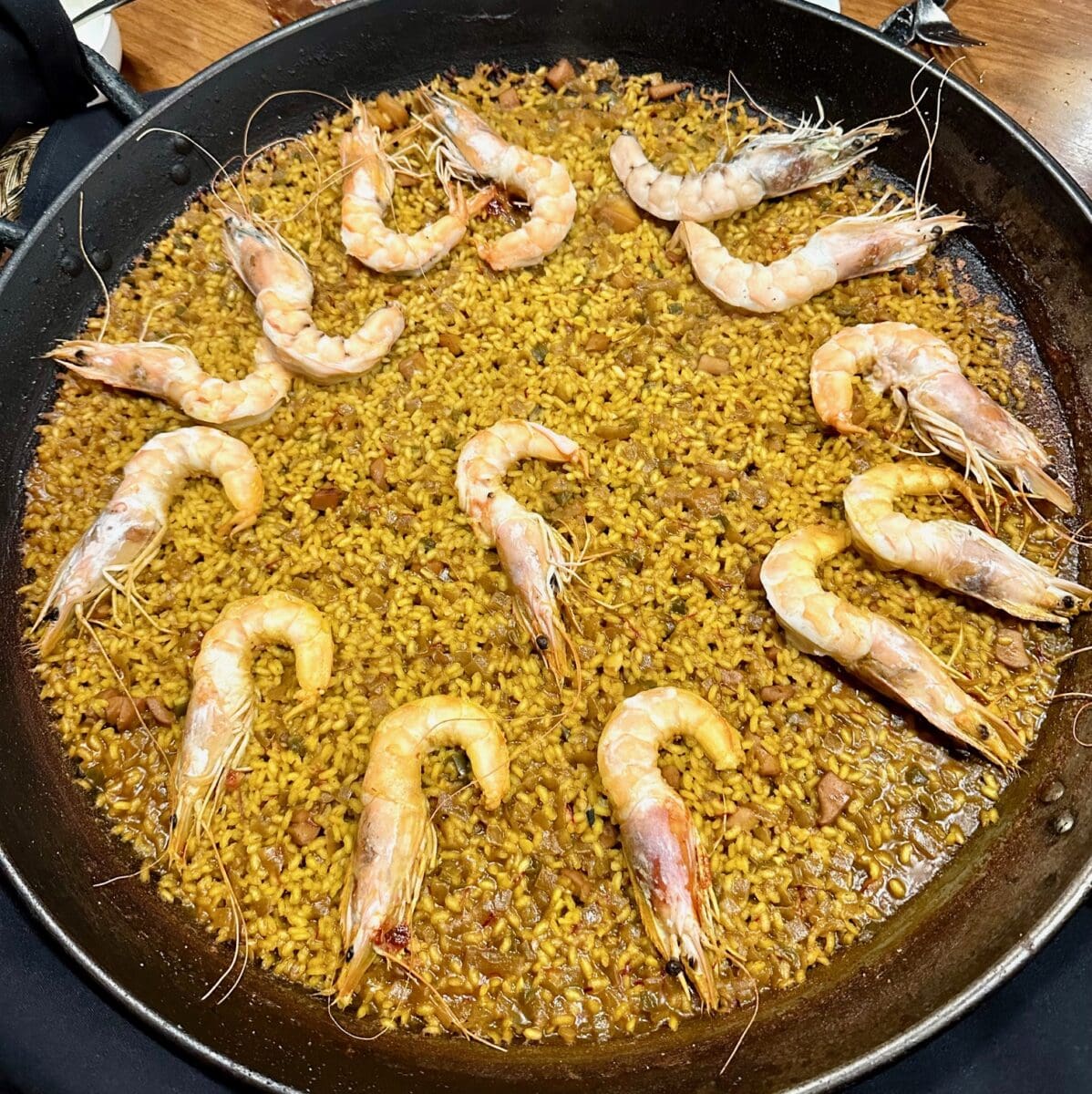 shrimp paella
