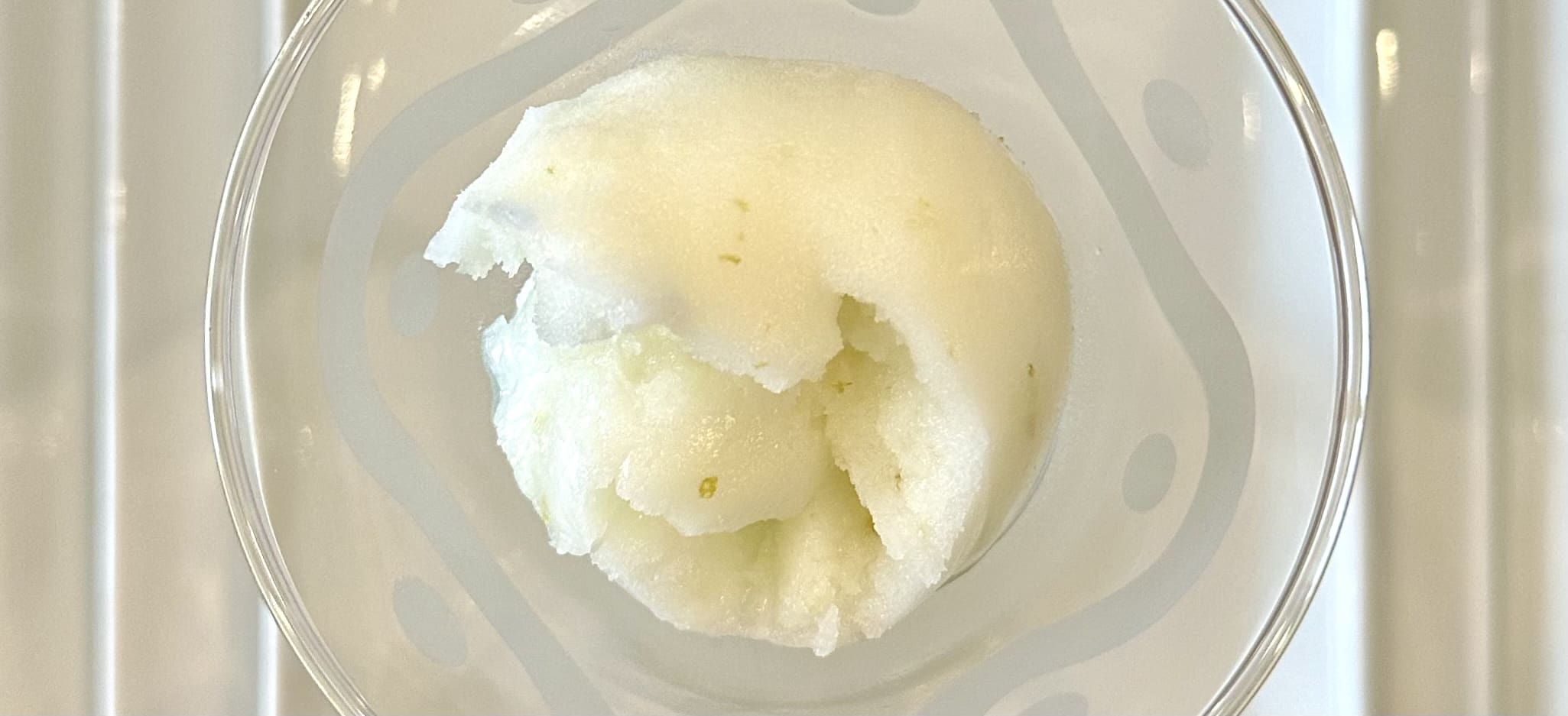 fresh lime sorbet main