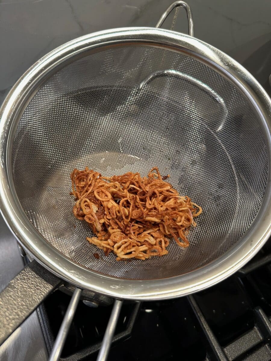 finished fried shallots