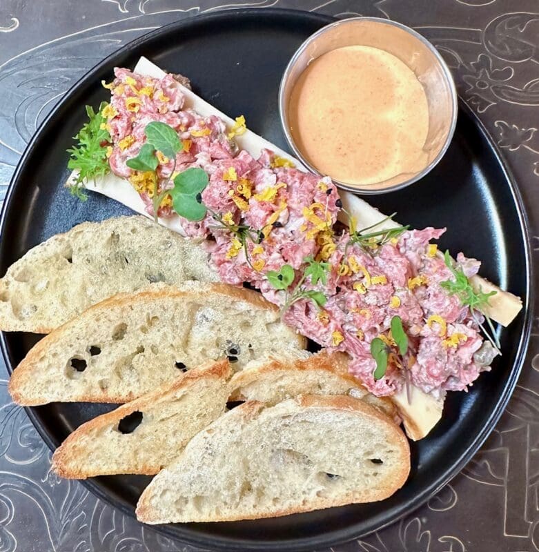 bone marrow beef tartare 3
