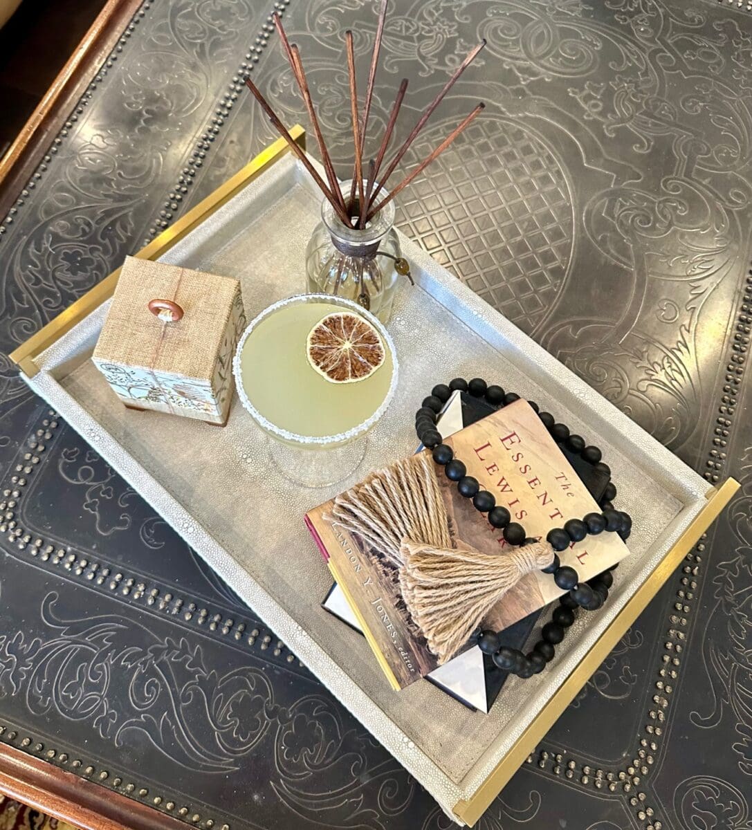 gimlet on tray