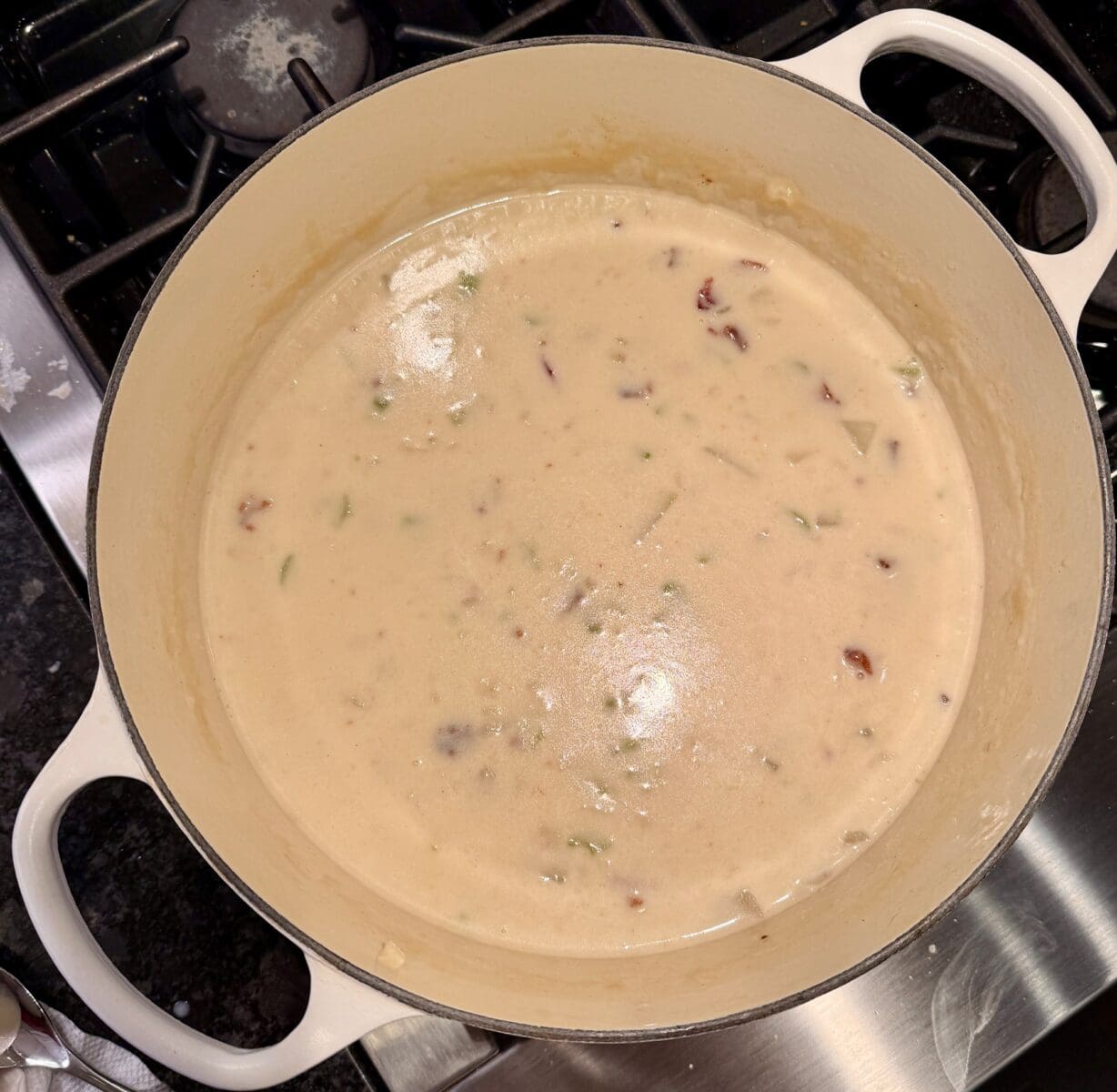 blended soup