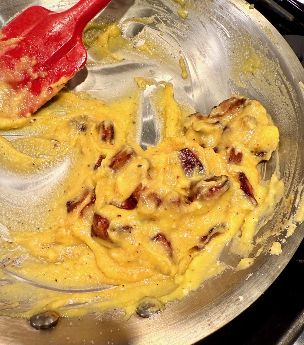 egg and guanciale